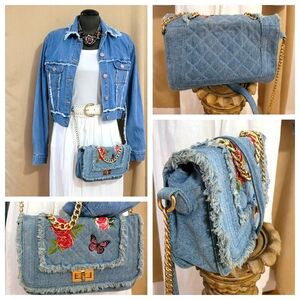 QUILTED Bag / Denim